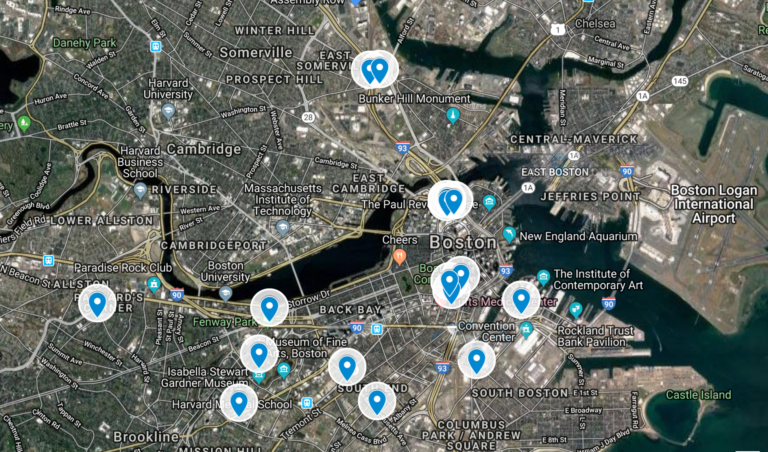 Top 50 Cheapest Monthly Parking near Boston, Massachusetts